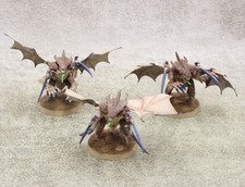 40k Tyranids WINGED TYRANID WARRIORS x3 Well Painted GW 33534