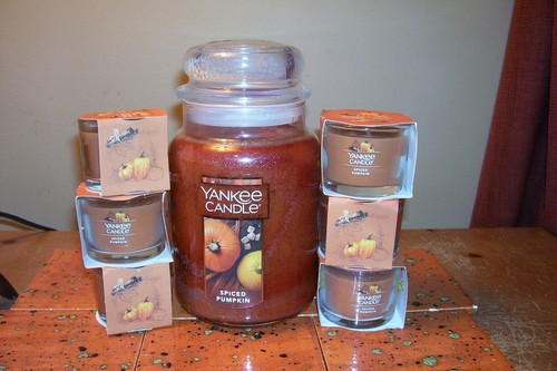 Yankee candle 22oz jar spiced - yankee,