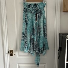 Brand New Blue Floral Per Una