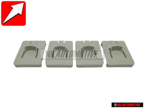Genuine front seat rail - 4x,