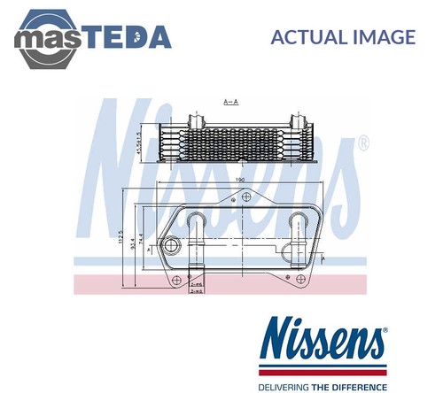 90653 oil cooler - oil,