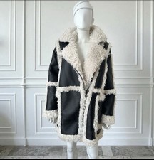 TOPSHOP Faux Shearling And