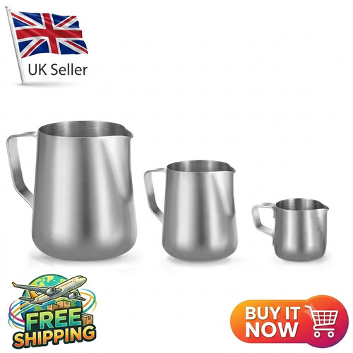 Stainless steel milk frothing - stainless,