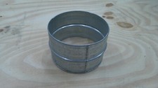 Galvanised Metal Ducting Male-Male Duct Coupling Connector - 125mm