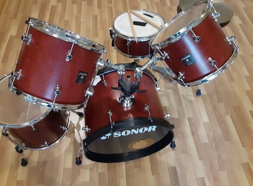 Sonor sonic plus drum set - sonor,