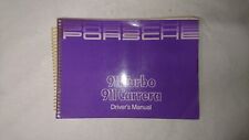 [M1-88] 1988 Porsche 911 3.2 Turbo Super Sport Drivers Manual Handbook RHD GB UK