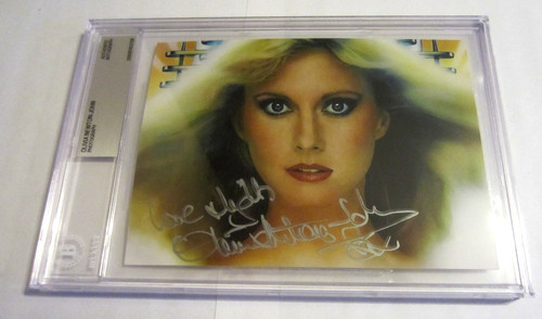 Olivia newton john - newton-john, signed