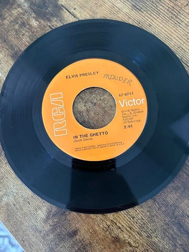 Elvis presley rpm in - 45, "in