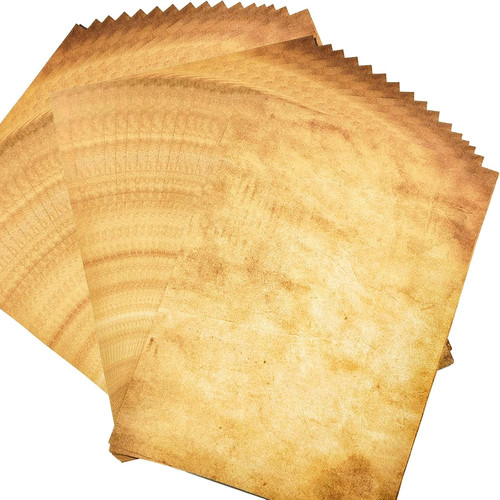 Sheets vintage paper a4 - 50,