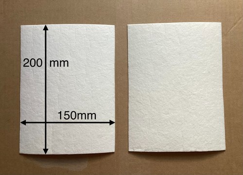 Ceramic fibre paper 200x150mm - ceramic,