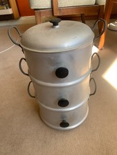3-tier vintage Stella steamer, great for puddings