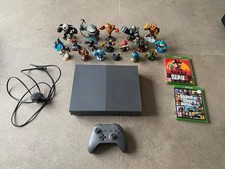 Xbox One S Storm Grey 500gb Console Bundle Red Dead GTA Skylanders