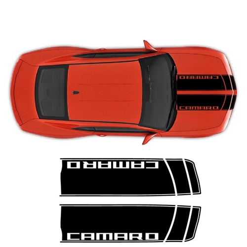 Front stripe decals camaro - front,