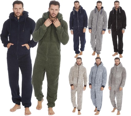 Mens 1onesie thick snuggle - thick,