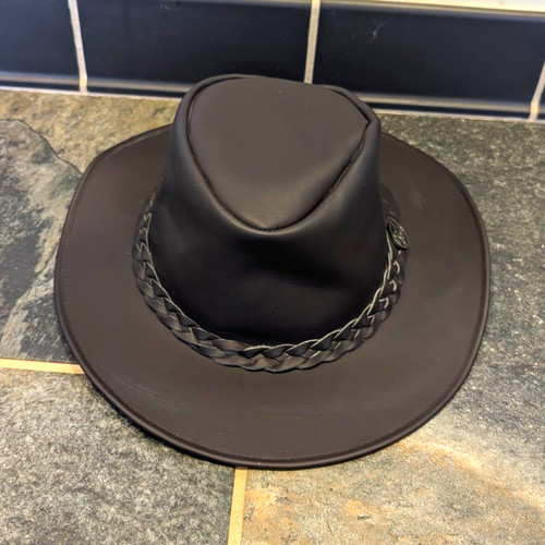 Australian brown leather - leather, bush