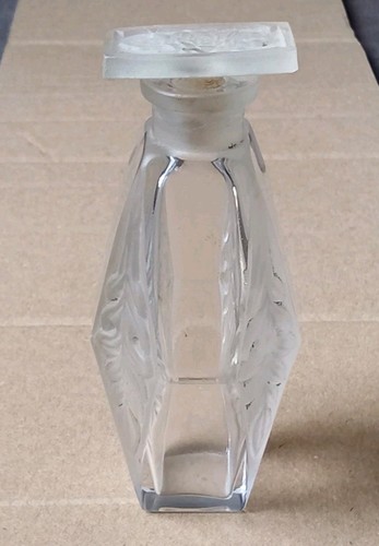 Antique cut glass perfume - glass,
