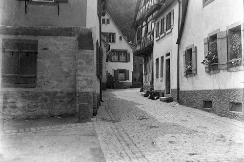 Street antique photographic - street,