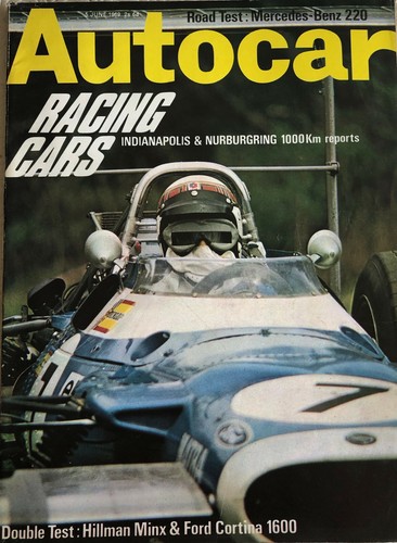 Autocar magazine june 1969 - autocar,