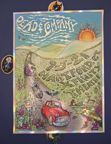 Dead and company poster - dead,