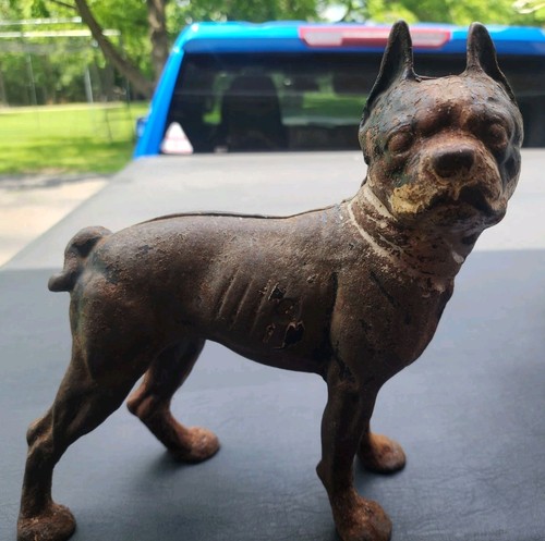 Antique boston terrier - antique,