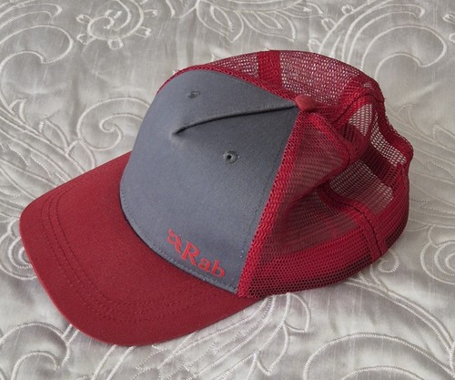 Rab burgundy grey mesh - rab, trucker
