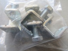 UNIVERSAL CLASSIC CAR MUD FLAP CLAMPS  N.O.S