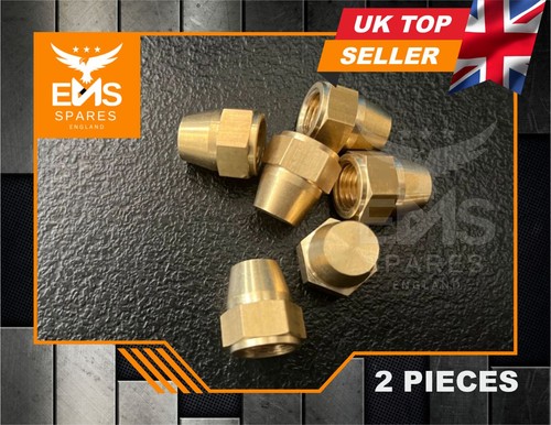 Female blanking cap brass - brass, for