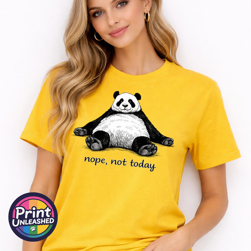 Relaxed panda graphic shirt - relaxed,