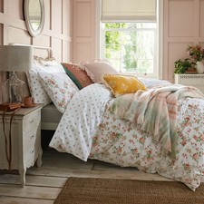 Laura Ashley Super King Multicolour Mountey Garden Antique Duvet Cover Set