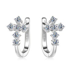 Cross dazzling moissanite - cross,
