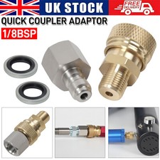 1/8BSP PCP Air Gun Rifle Filling Charging Hose Quick Release Coupler Adaptor UK
