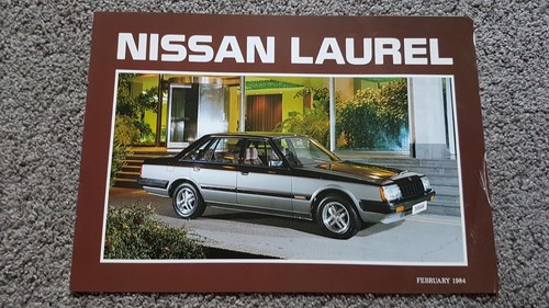 Nissan laurel sales brochure - laurel,
