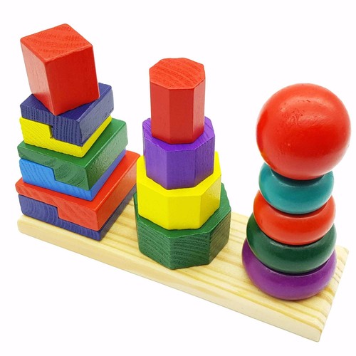 Wooden education children - wooden,