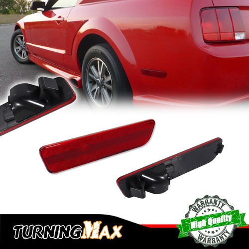 Red rear bumper - side, marker