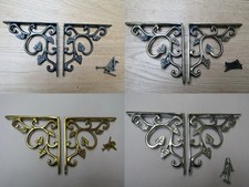 PAIR OF LEAF antique Rustic