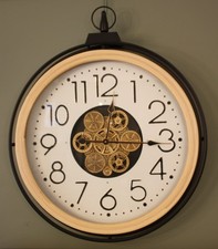 Large Pocket Watch Design Wall