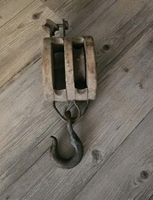 Antique Vintage Wooden Double