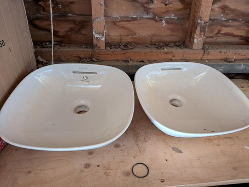 Unused laufen hand wash basins - unused,