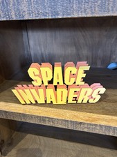 Space Invaders Display Sign
