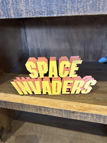 Space invaders display - space,