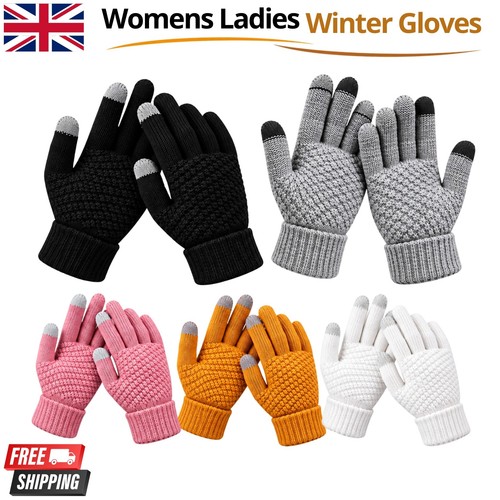 Womens ladies winter gloves - womens,