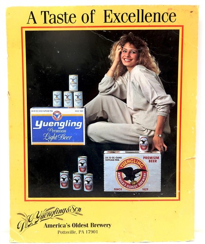 Vintage yuengling beer display - yuengling,