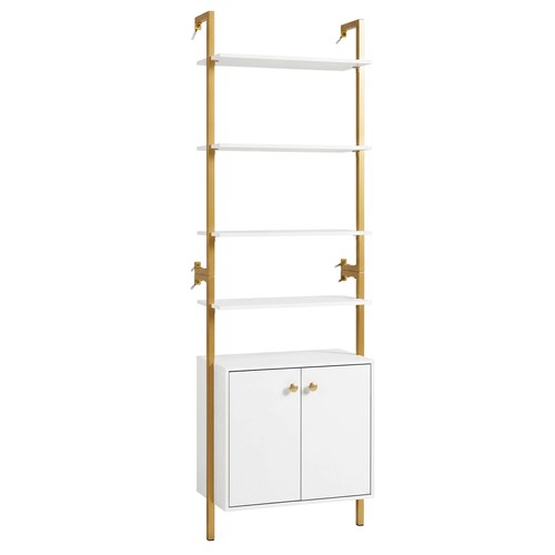 Tier ladder bookshelf with - ladder,