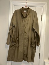 khaki/Olive Green Long Jacket/Coat - The Masai Clothing Company, L