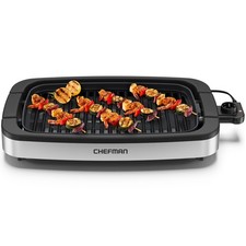 Chefman Indoor Electric Grill 1500w, 38x23 Extra Large Grilling Table RRP £50