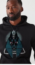 Alessandro Zavetti Anubis OTH Hoodie Jet Black  S RRP £64.99