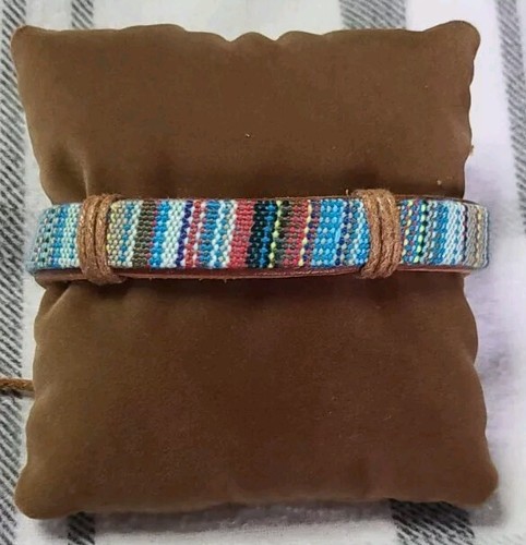 Leather bracelet wristband - leather,