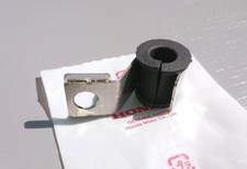 HONDA CB400T HAWK - NEW STAINLESS FRONT BRAKE HOSE CLAMP FITS TO BOTTOM YOKE