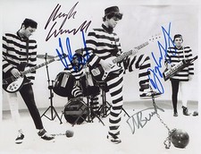 The Stranglers SIGNED Photo 1st Generation PRINT Ltd 150 + Certificate /2