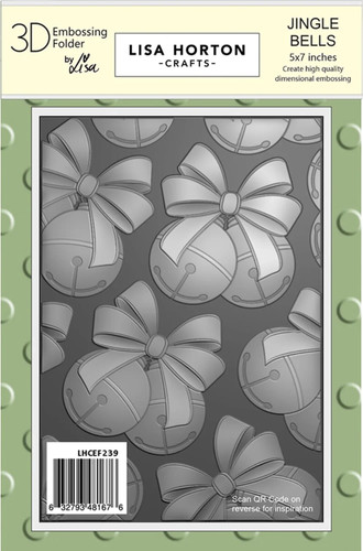 Jingle bells embossing - bells, folder